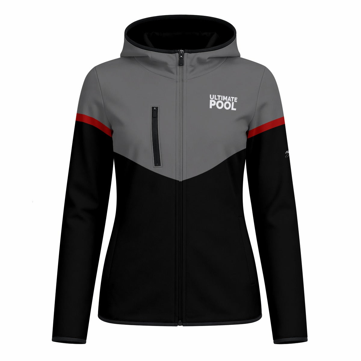 Ultimate Pool Hooded Zipper Jacket Women's