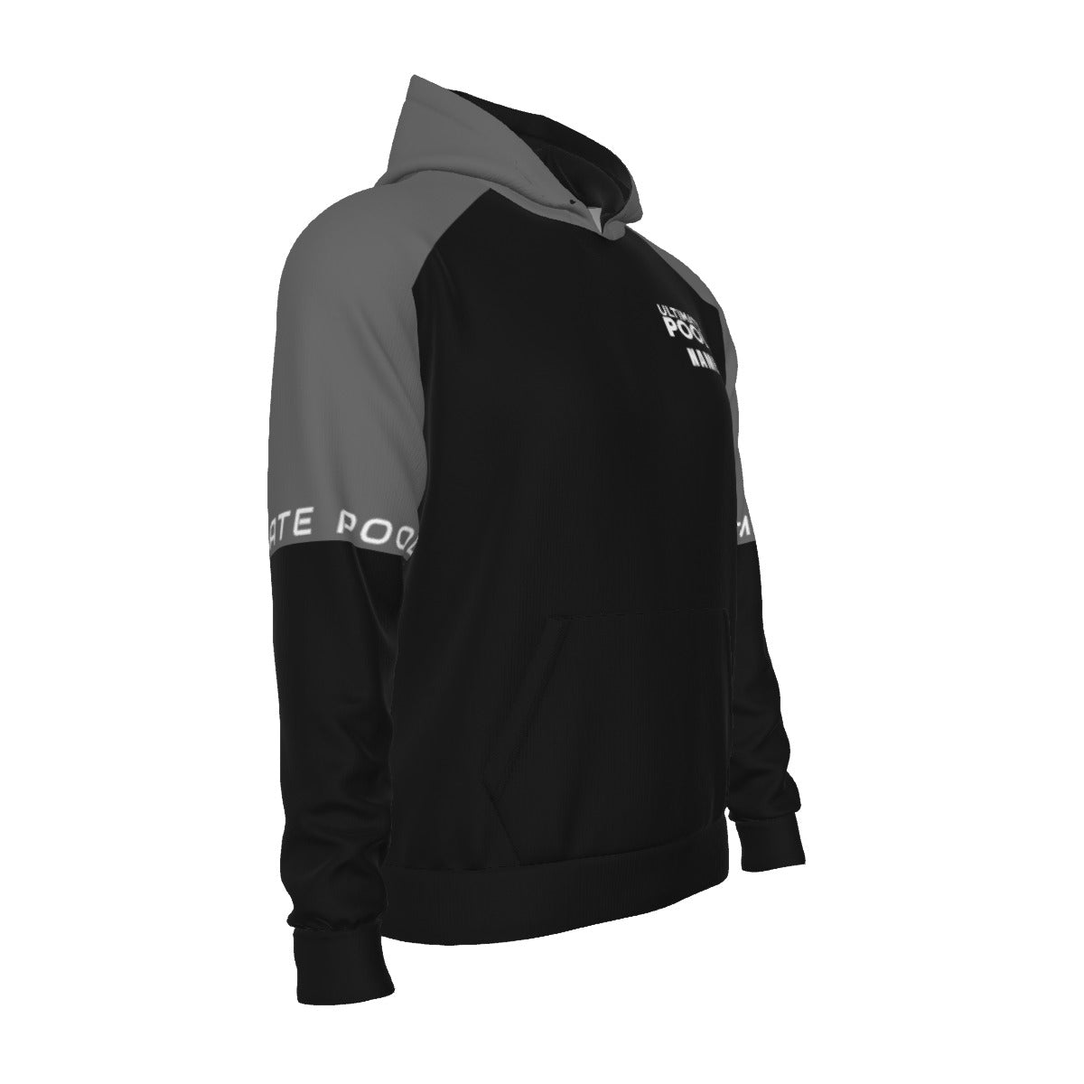 Ultimate Pool Gray Block Hoodie
