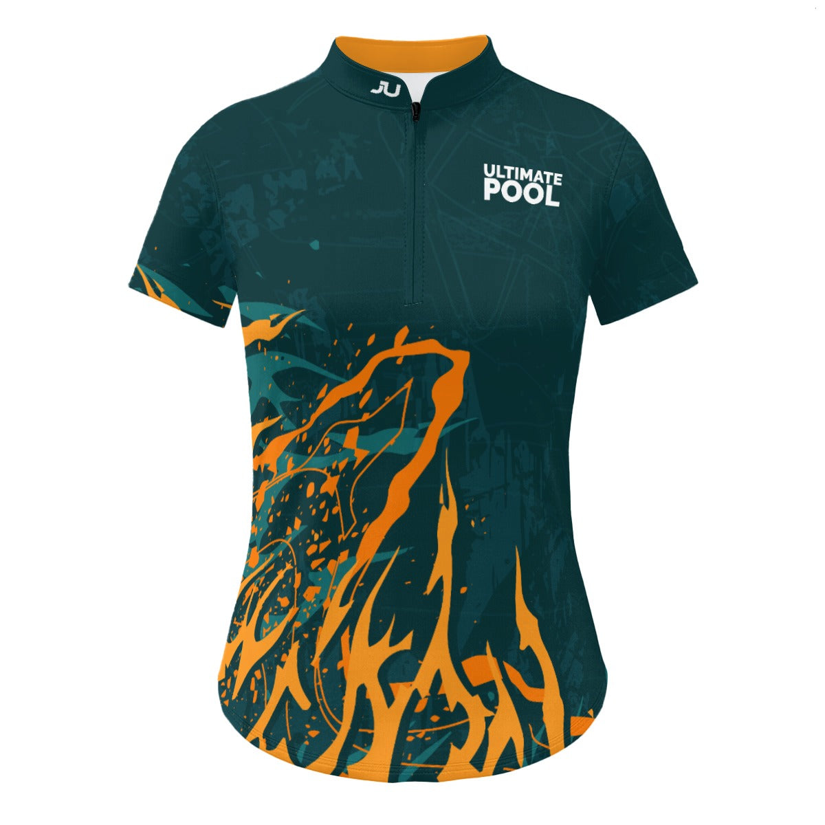 UPUK Player Flames Women's Sport Shirt