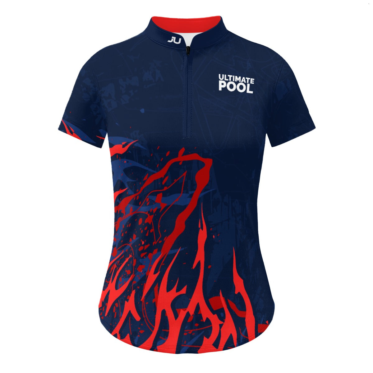 UPUK Player Flames Women's Sport Shirt
